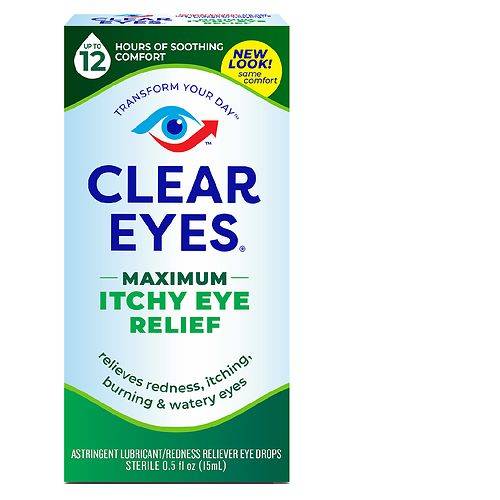 Clear Eyes Maximum Itchy Eye Relief - 0.5 fl oz