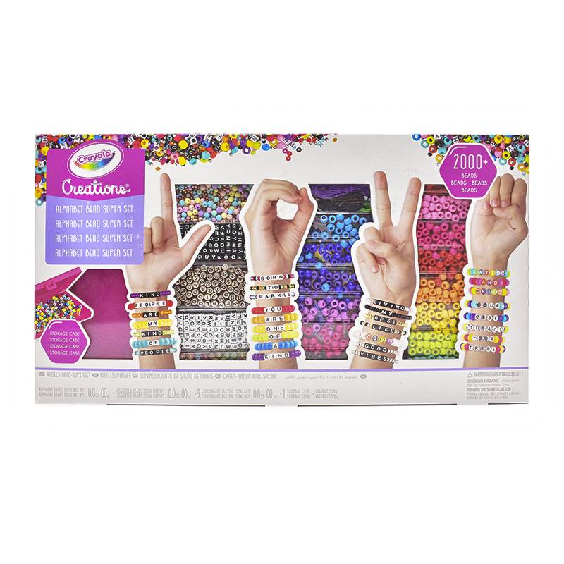 Crayola jeweled bead super set