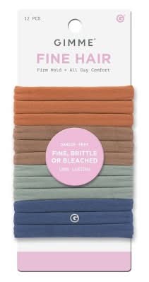 Gimme Beauty Fine Hair Tie Bands, Assorted