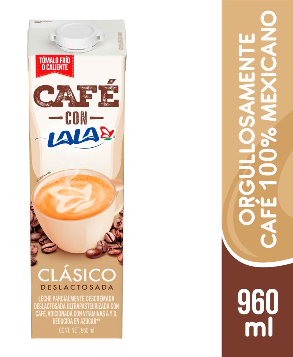 Lala · Café con leche deslactosado (960 ml)