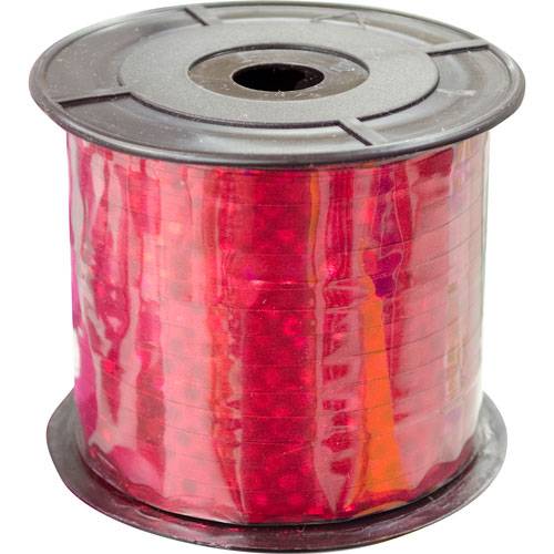 JANEL · Curling holográfico bigdots rojo (300 g)