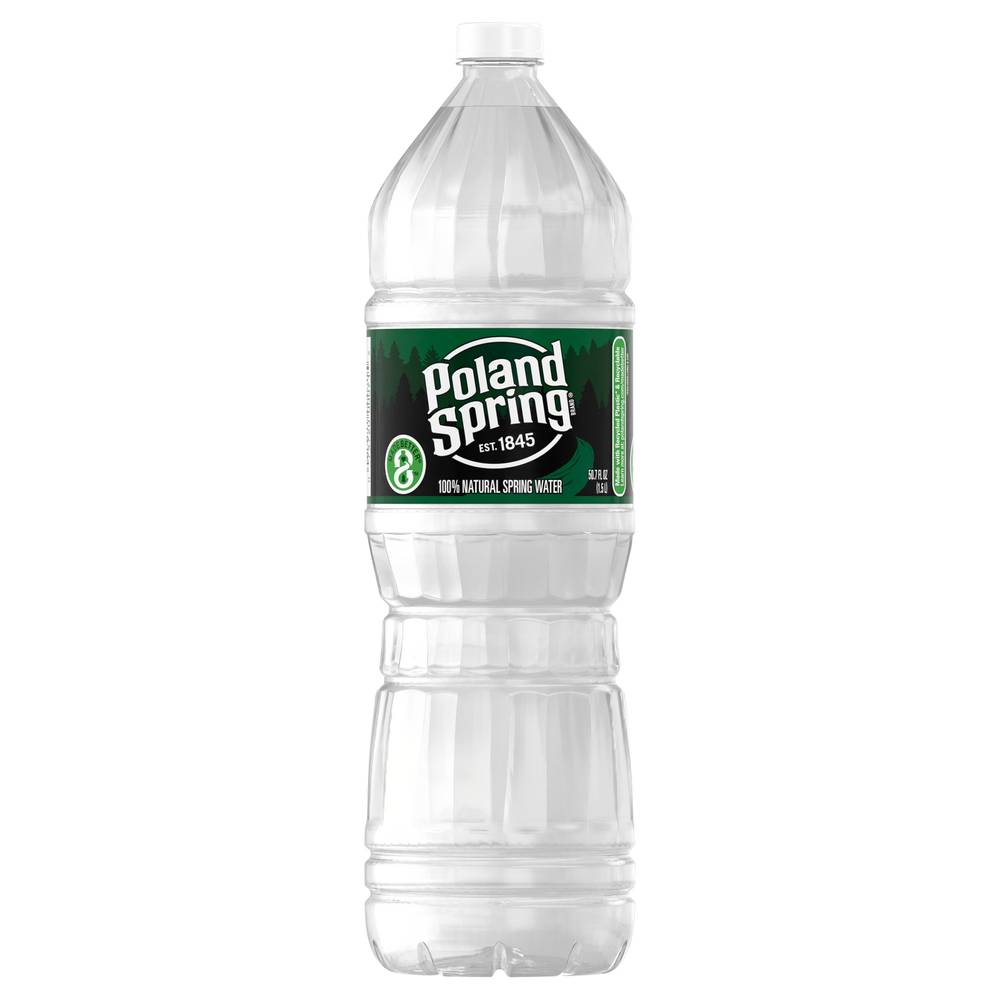 Poland Spring 100% Natural Spring Water (50.7 fl oz)