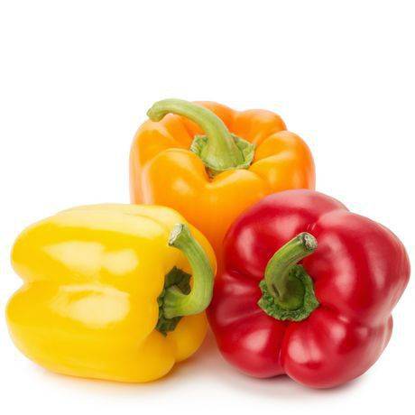 Poivrons arc-en-ciel (3unités) - rainbow bell pepper (3 units)