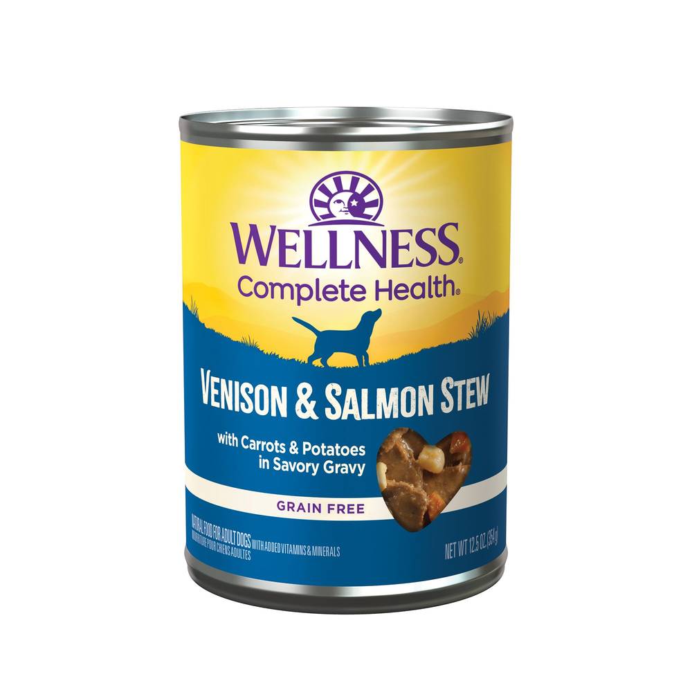Wellness Venison & Salmon Stew Dog Food
