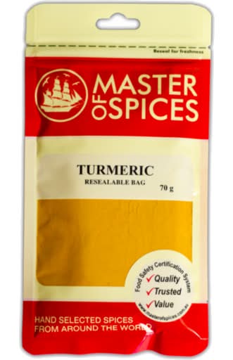 Master Of Spices Tumeric 70g
