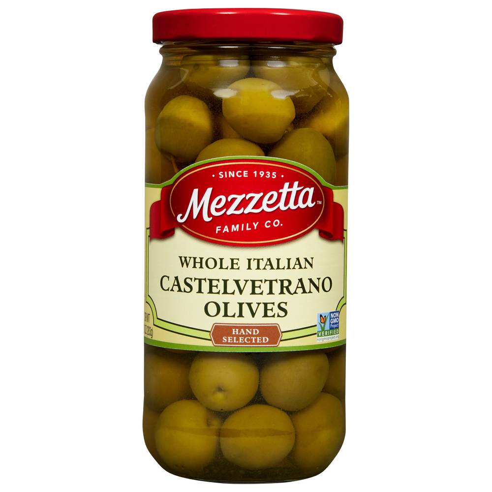 Mezzetta Whole Italian Castelvetrano Olives (10 oz)