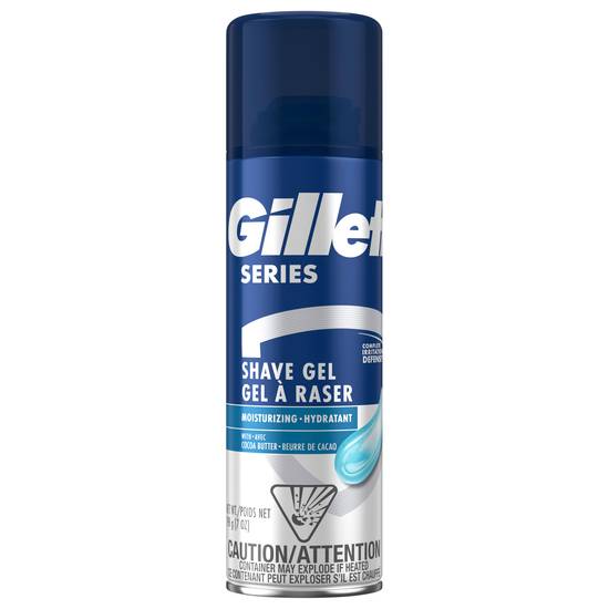 Gillette Series 3x Action Moisturizing Shave Gel