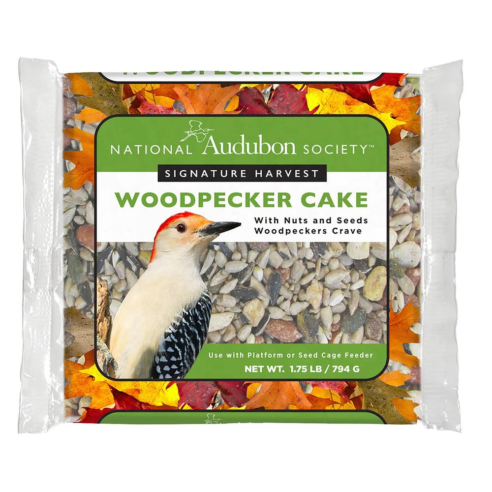 National Audubon Society Woodpecker Cake Ready-to-use Seed and Nut Bird Seed 1.75-lb | 009484