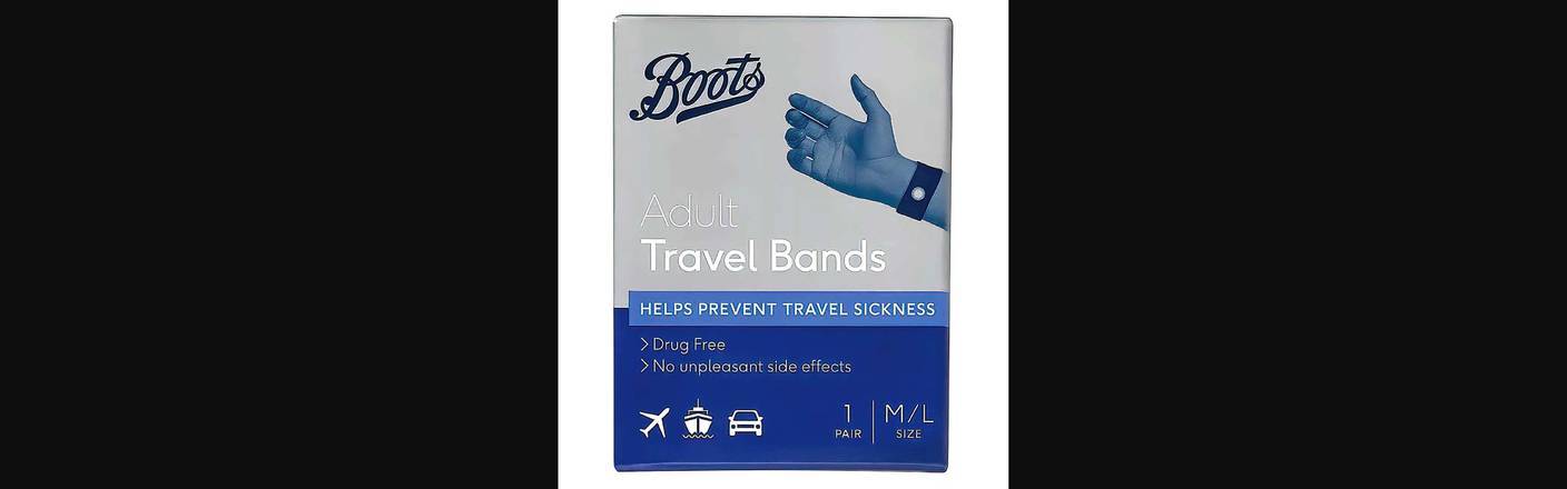 Boots Adult Travel Bands (1 Pair) 12 years +