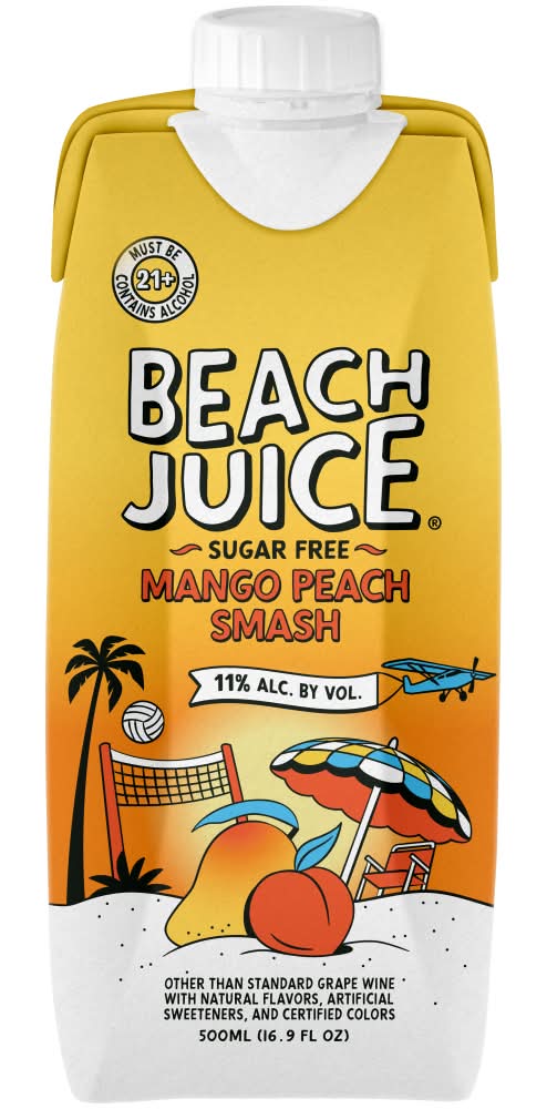 Beach Juice Mango Peach Smash Wine (500 ml)