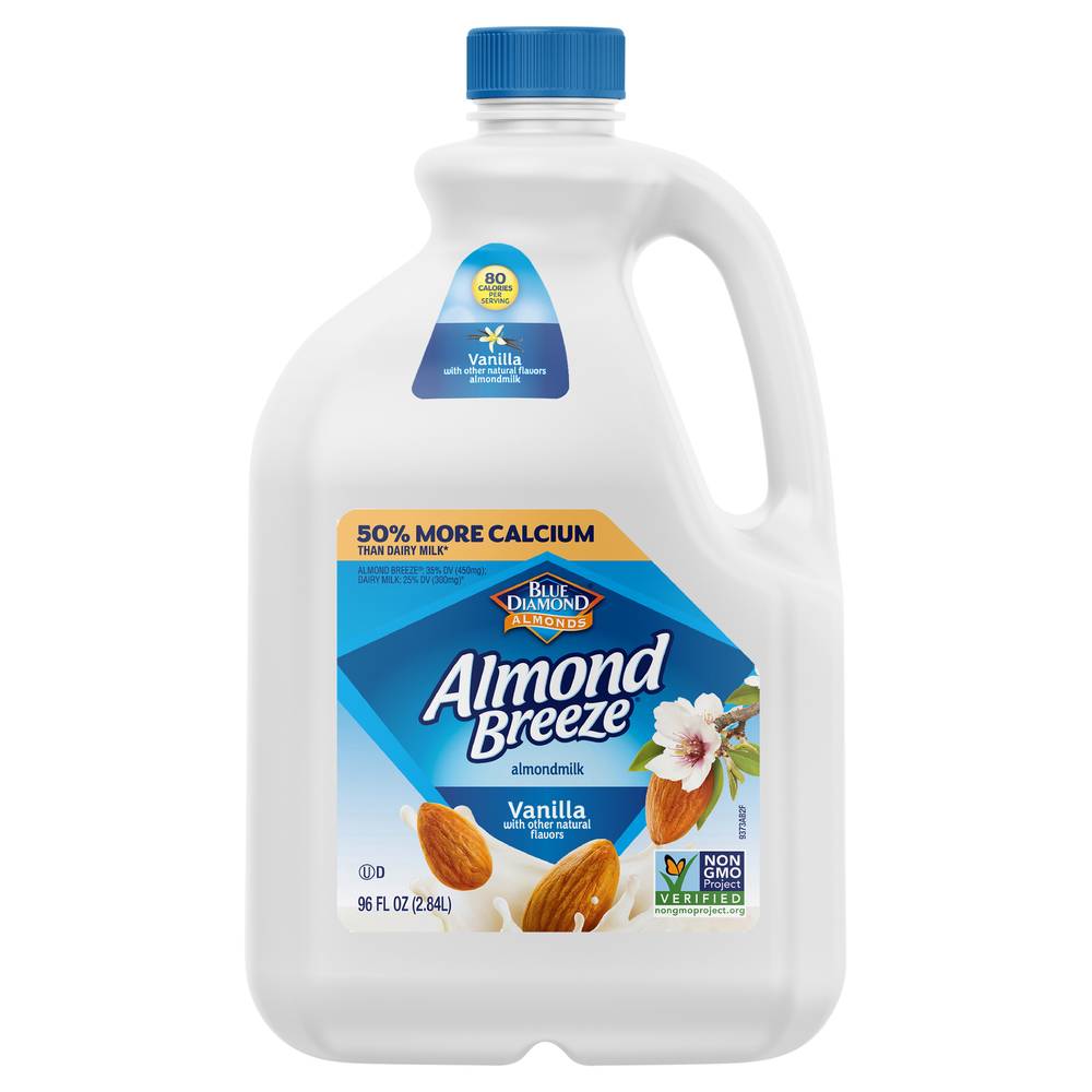 Blue Diamond Almond Breeze Vanilla Milk (96 fl oz)