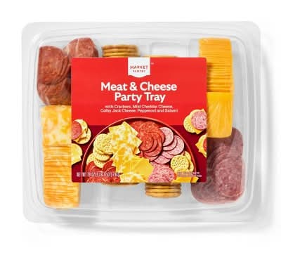 Meat & Cheese Snack Tray - 28oz - Market Pantry™