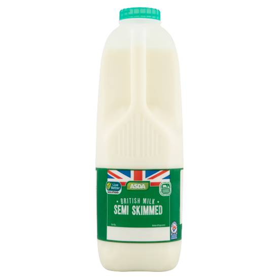 ASDA British Semi Skimmed Milk (1136ml)