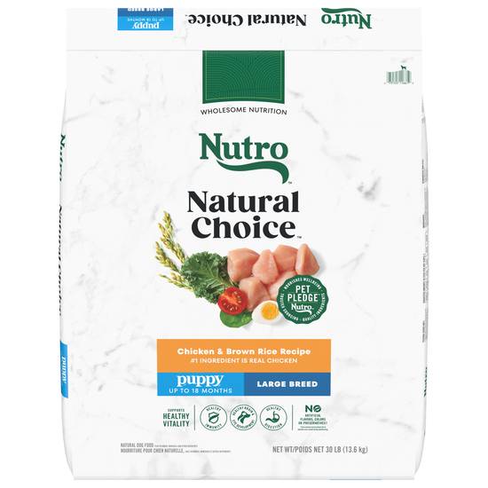 Nutro Natural Choice Large Breed Chicken & Brown Rice Recipe Dog Food