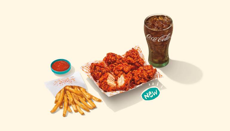 New! 6 Classic Boneless Wings Combo