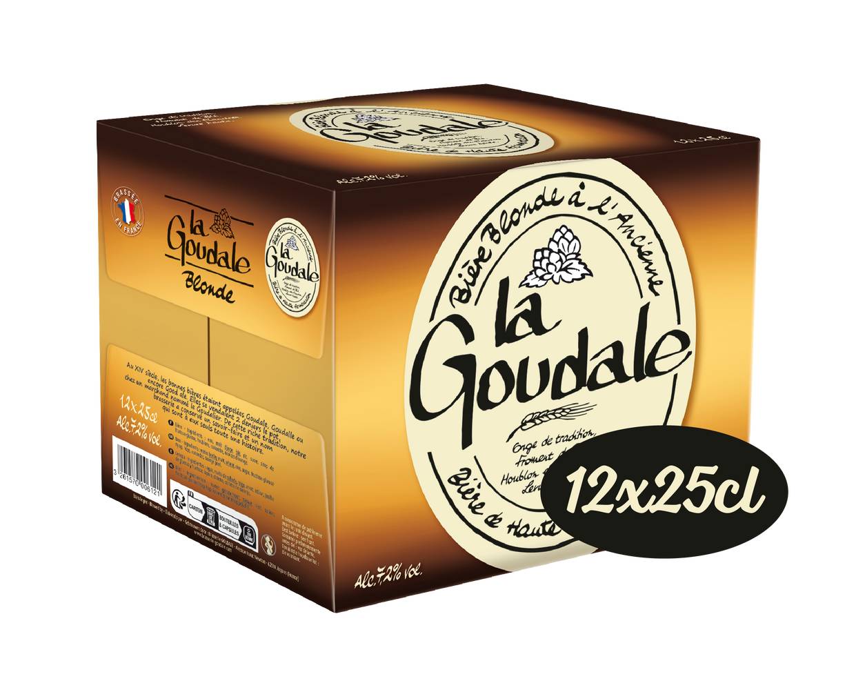 La Goudale - Bière blonde à l'ancienne (12 x 250ml)