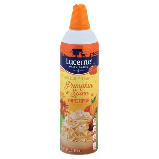 Lucerne Pumpkin Spice Whipped Cream (13 oz)