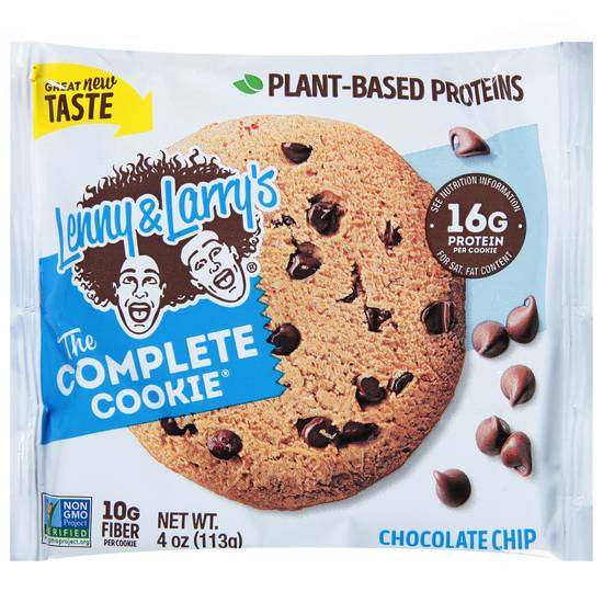 Lenny & Larry's Plant-Based Chocolate Chip the Complete Cookie