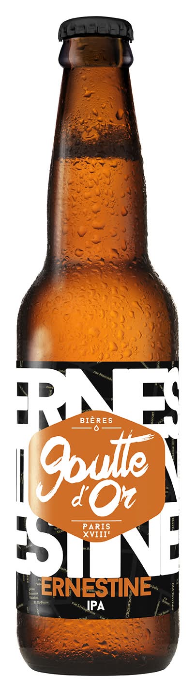 Brasserie de la Goutte d'Or - Bière blonde ernestine (330ml)