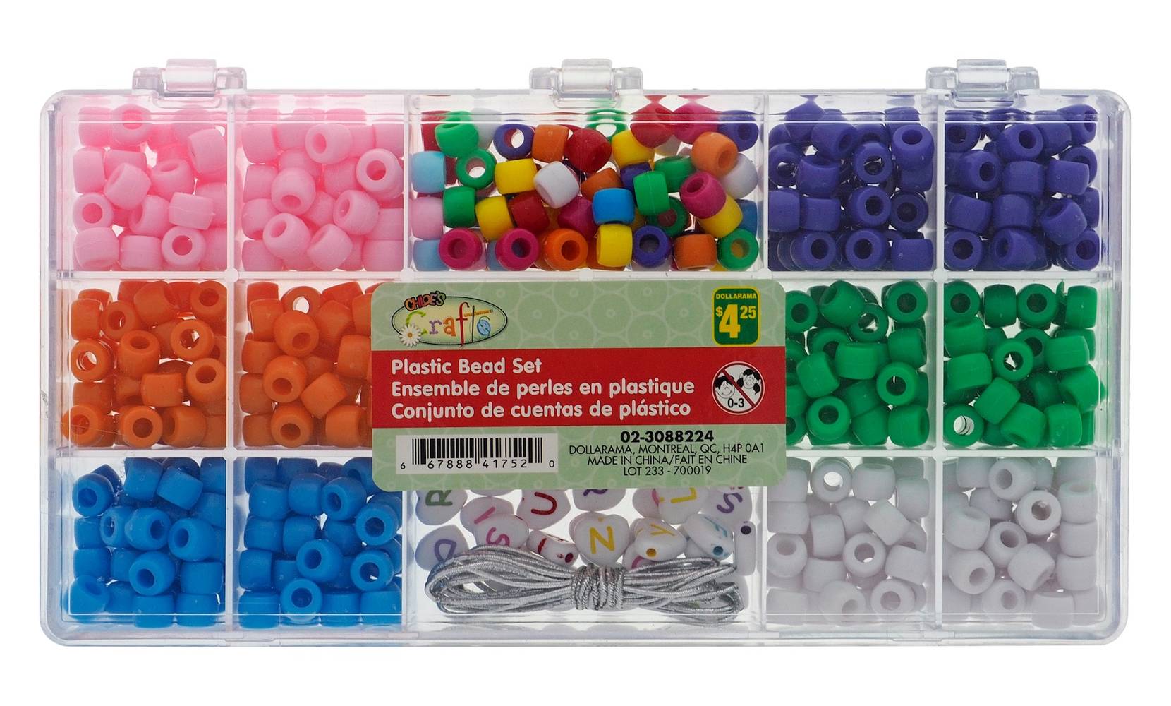 Chloe's Assorted Small Plastic Bead Set
