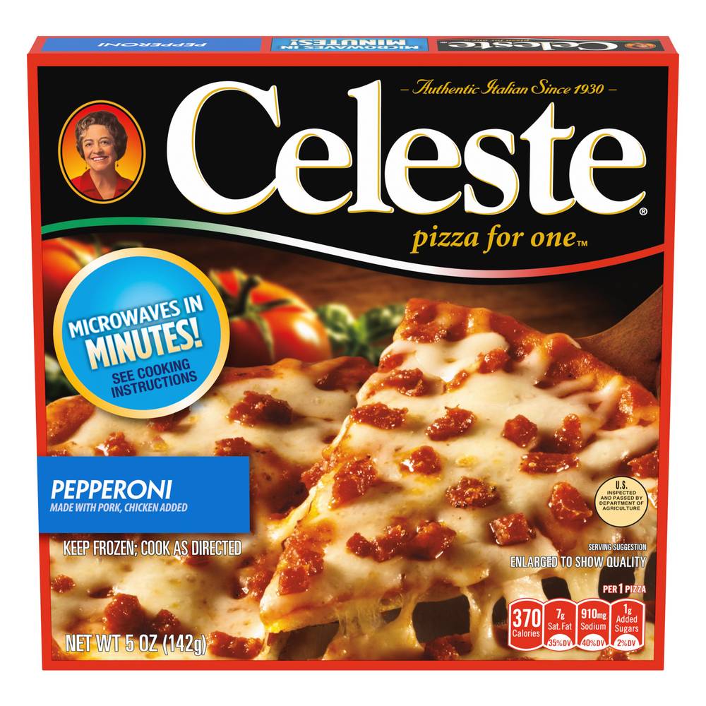 Celeste Pepperoni Pizza