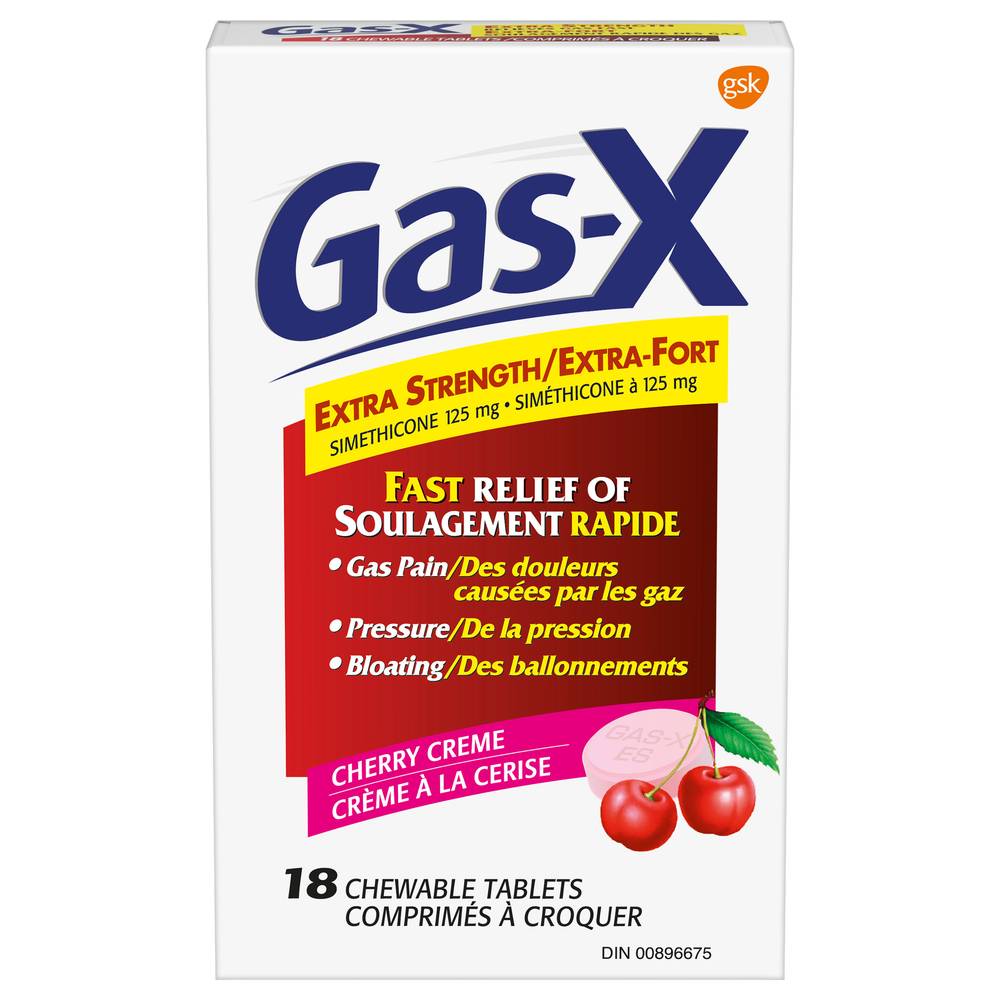 Gas-X Extra Strength Fast Gas Relief Chewables (18 g)