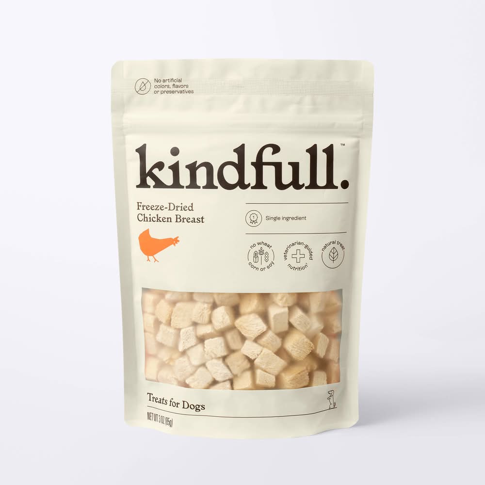 Kindfull Freeze Dried Dog Treats Chicken Breast (30 oz)