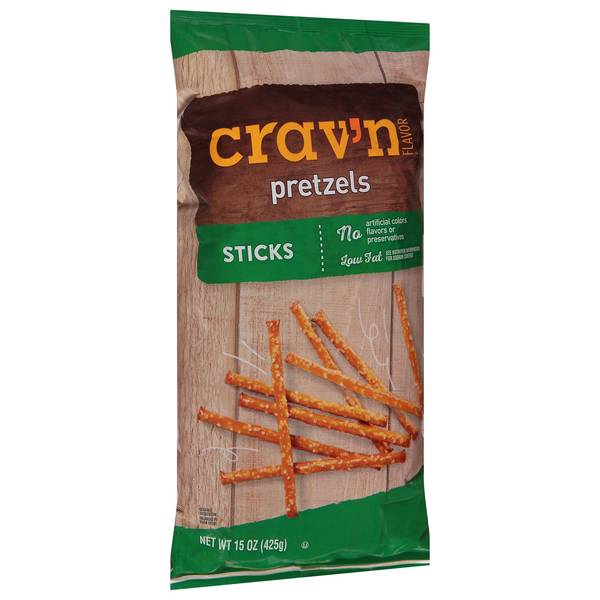 Crav'n Flavor Pretzel Sticks