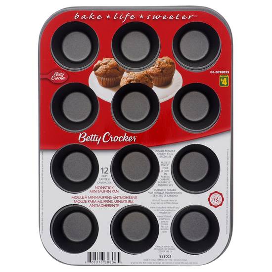 Betty Crocker Nonstick Mini Muffin Pan (##)
