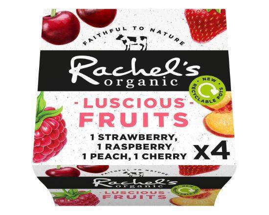 Rachel's Organic Luscious Fruits 4 x 110g