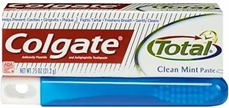 Travel Colgate Toothbrush & Paste