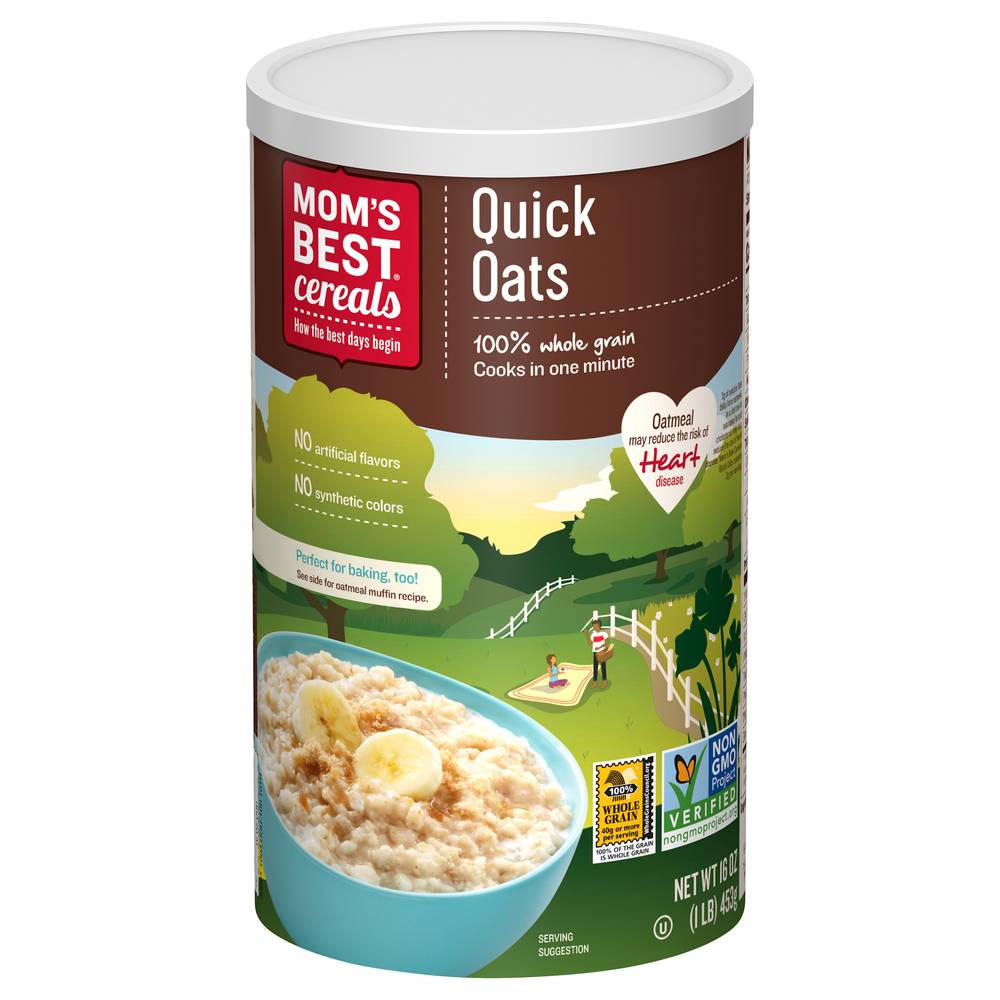 Mom's Best Quick Oats Cereal (1 lbs)