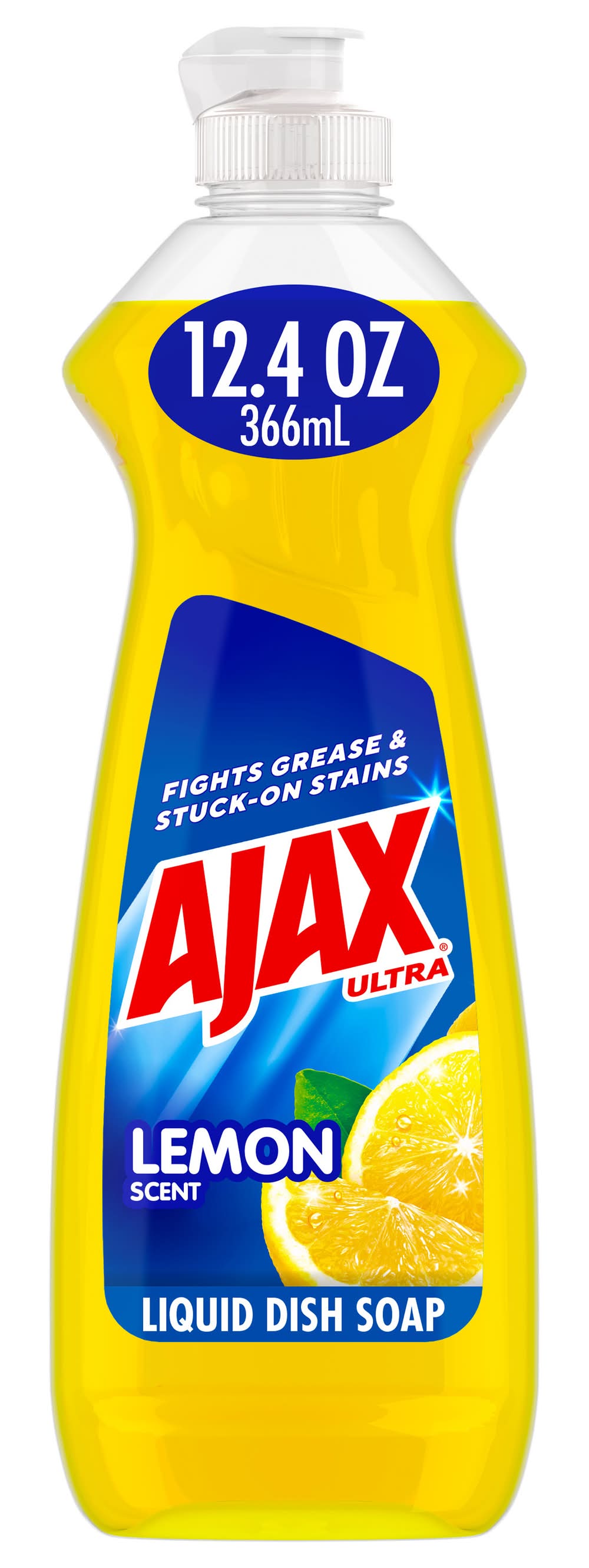 Ajax Ultra Super Degreaser Liquid Dish Soap Lemon Scent (12.4 fl oz)
