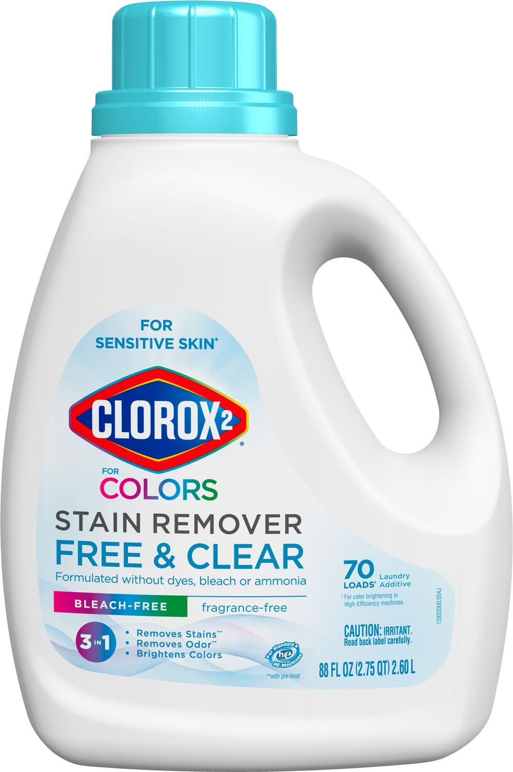 Clorox 2 For Colors Free & Clear Stain Remover & Color Brightener (5.74 lbs)