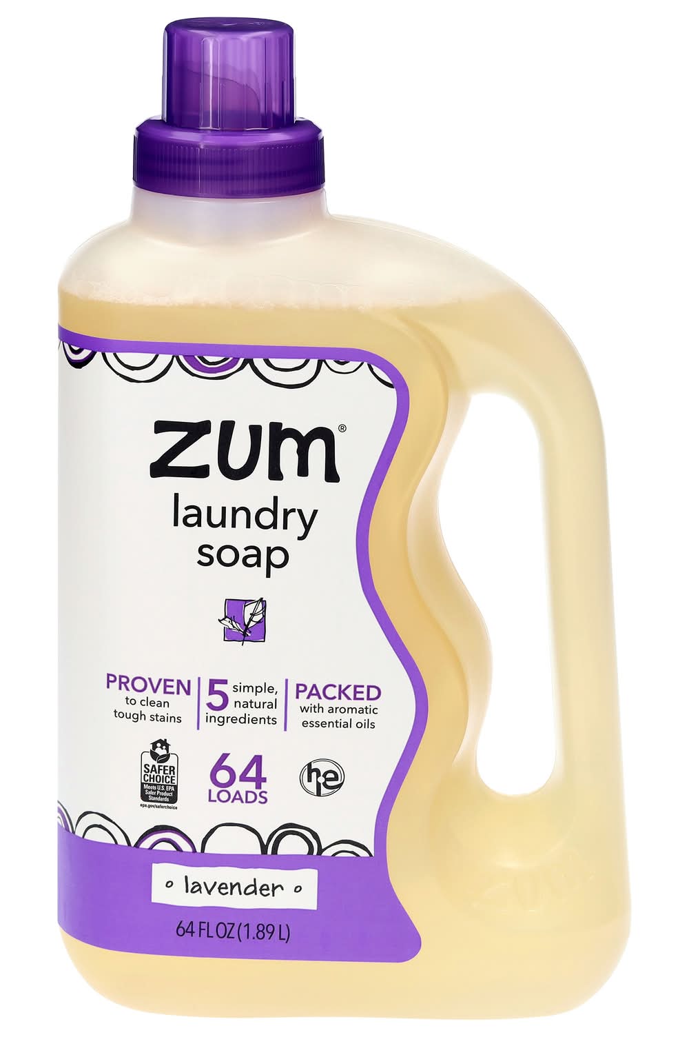 Zum Lavender Laundry Soap (64 fl oz)