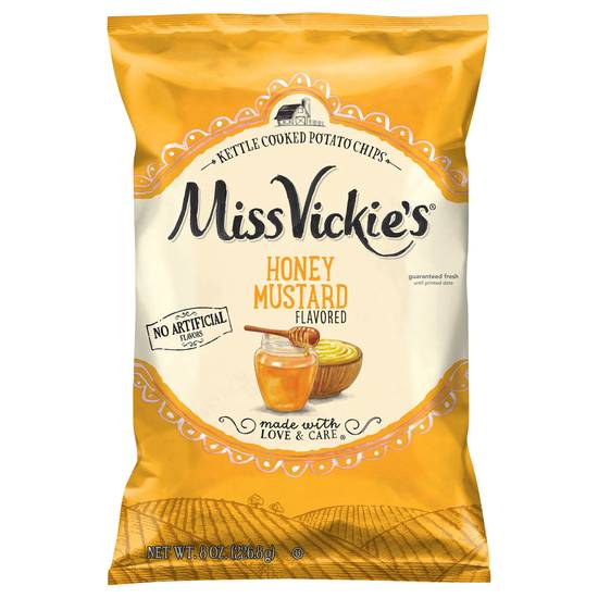 Miss Vickie's Kettle Cooked Potato Chips (honey mustard)