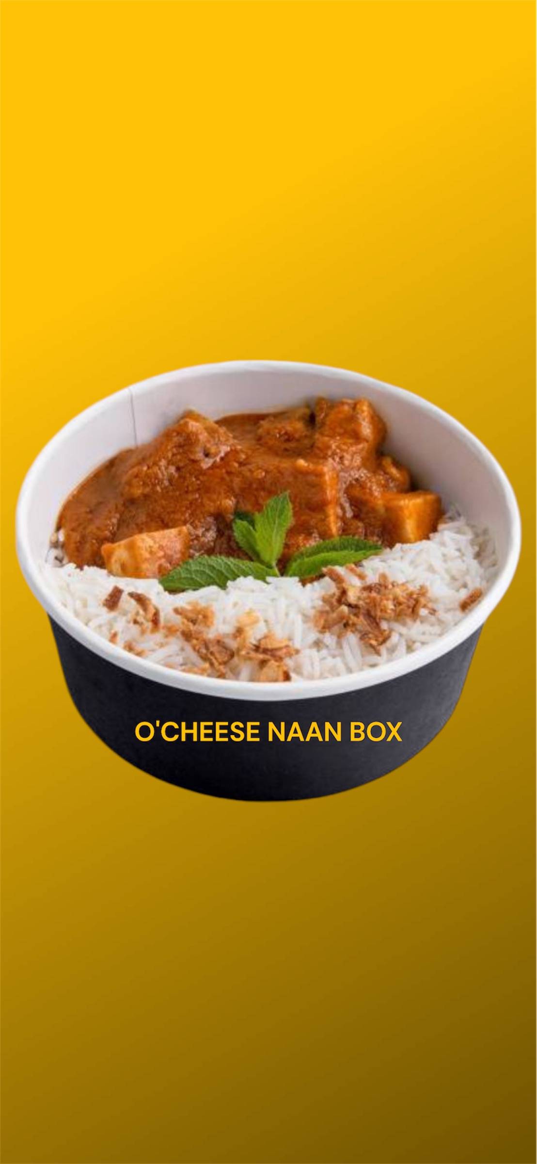 Menu BOX bœuf curry