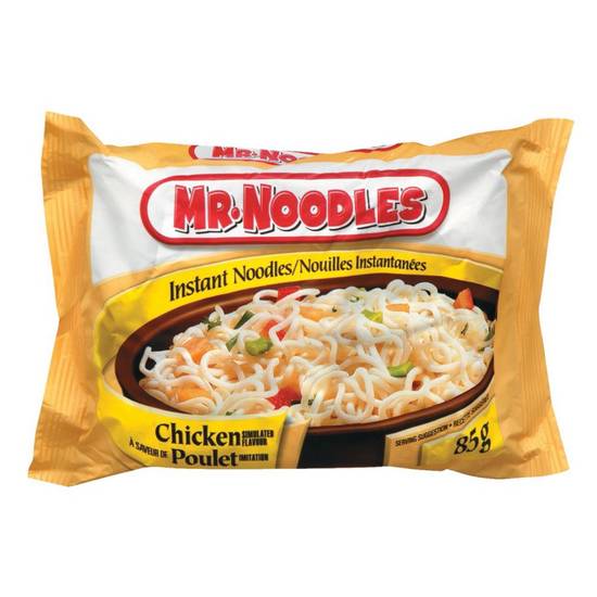 Mr. noodles nouilles instantanées à saveur de poulet (85 g) - instant noodle chicken (85 g)