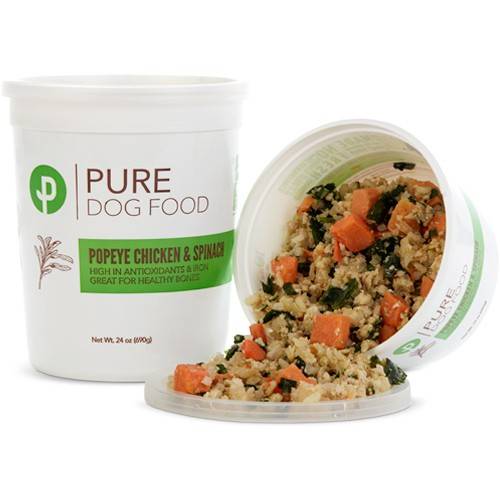 Pure Dog Food · Popeye Chicken & Spinach (24 oz)
