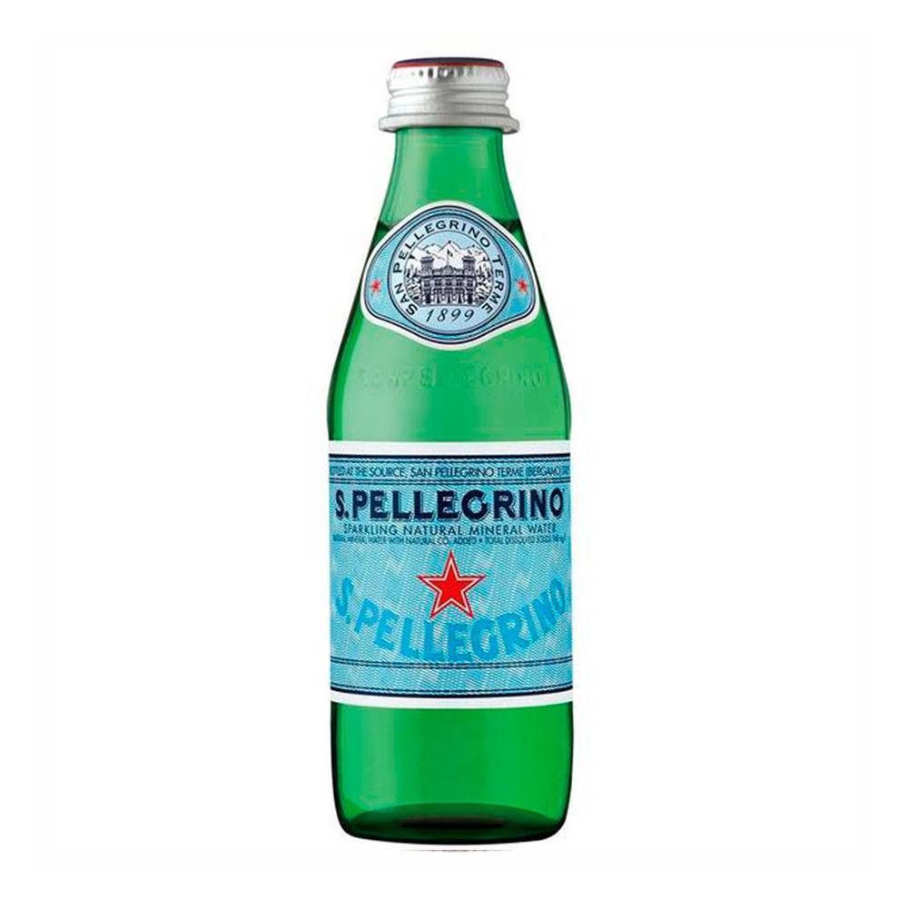 San pellegrino agua mineral (botella 250 ml)