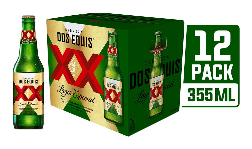 Dos Equis · Lager especial cerveza clara (12 x 355 ml)