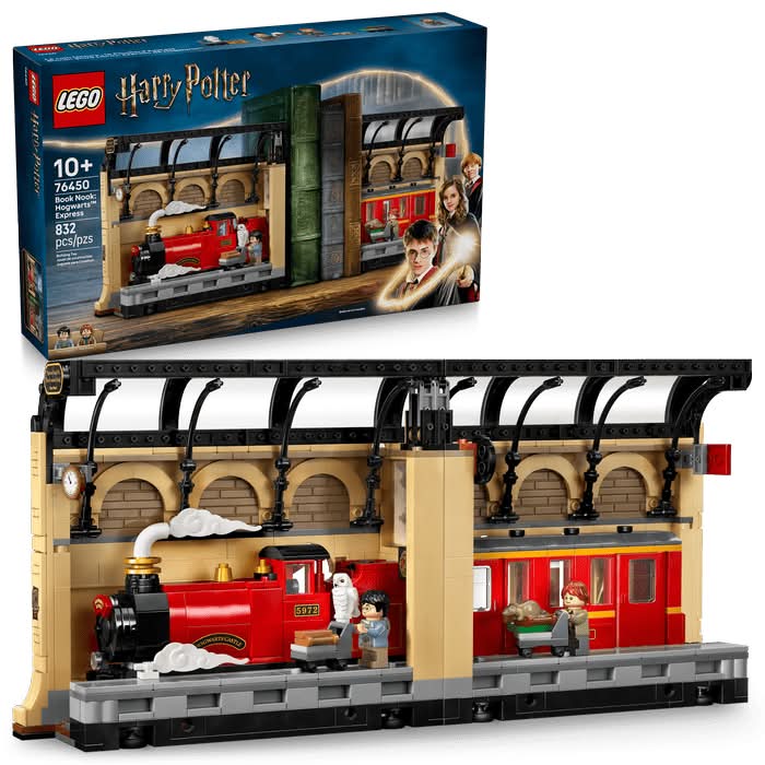 LEGO · Harry potter juguete para construir book nook: hogwarts express 76450 (832 un)
