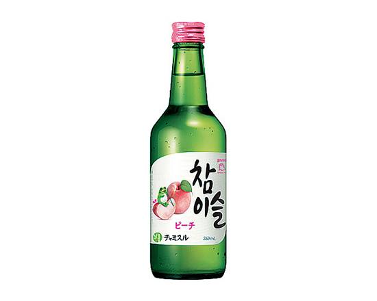 【アルコール】眞露 チャミスルピーチ360ml