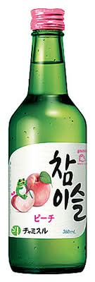 63_眞露　チャミスル【ピーチ】（360ml）