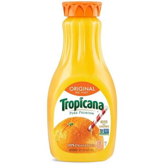 Tropicana Pure Premium Original Orange Juice, 52 OZ