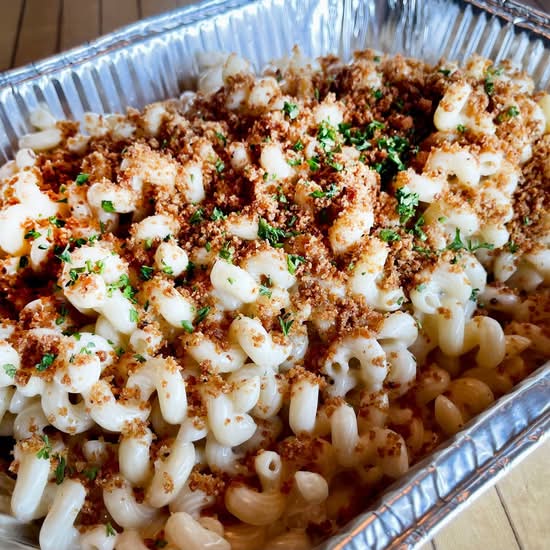 FOUR-CHEESE MAC AND CHEESE
