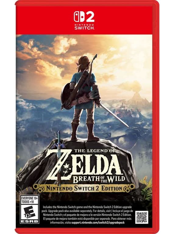 Nintendo The Legend Of Zelda: Breath Of the Wild Video Game