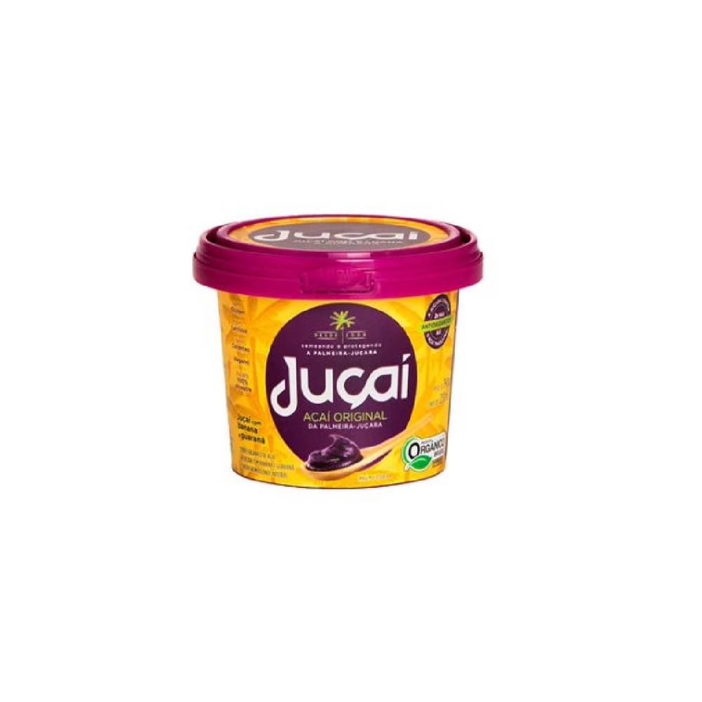 Juçaí açaí orgânico banana com guaraná