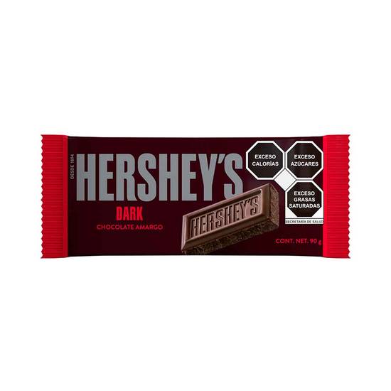 Hershey's chocolate amargo dark