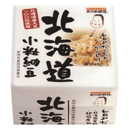 高野 北海道小粒納豆(3入)120G(冷凍)^301245396